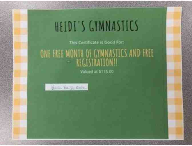 Heidi's Musical Gymnastics