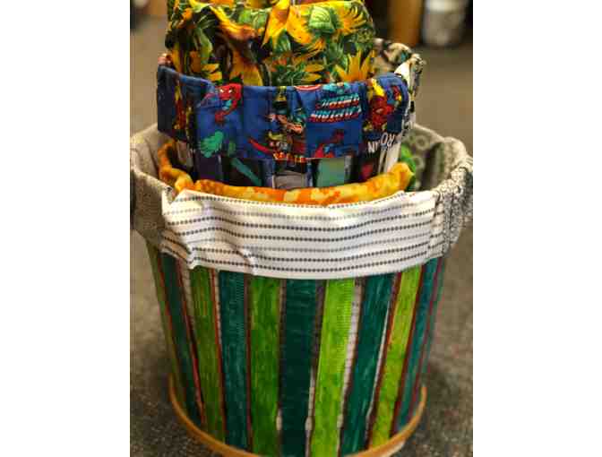 Class of '19-'20 6th grade: 4 paint stick themed baskets