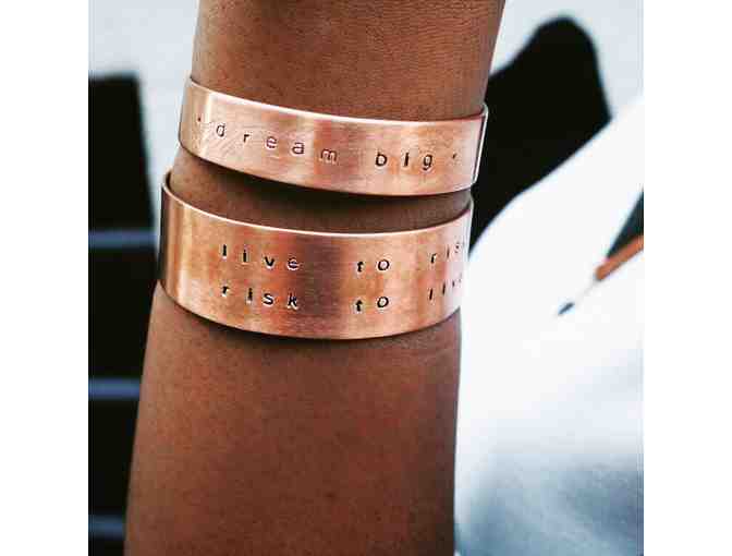 Copper Cuff from Ad Astra Brooklyn