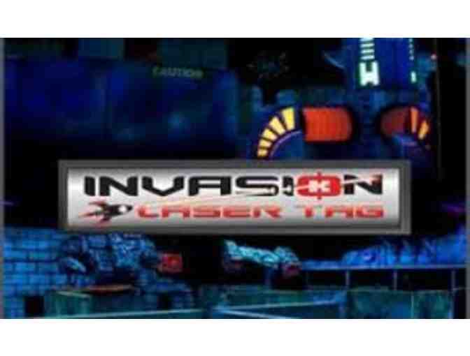 Invasion Laser Tag- Four pack of tickets