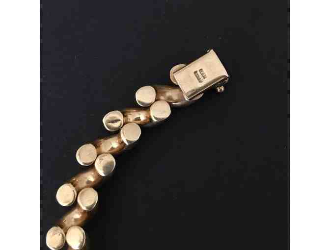 Bracelet, Necklace, and Earrings - 14K