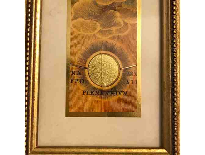 Gold Foil Soleil Art