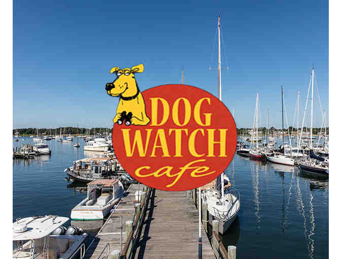 Two $50 Gift Certificates, Two T-Shirts and Two Hats from Dog Watch Cafe