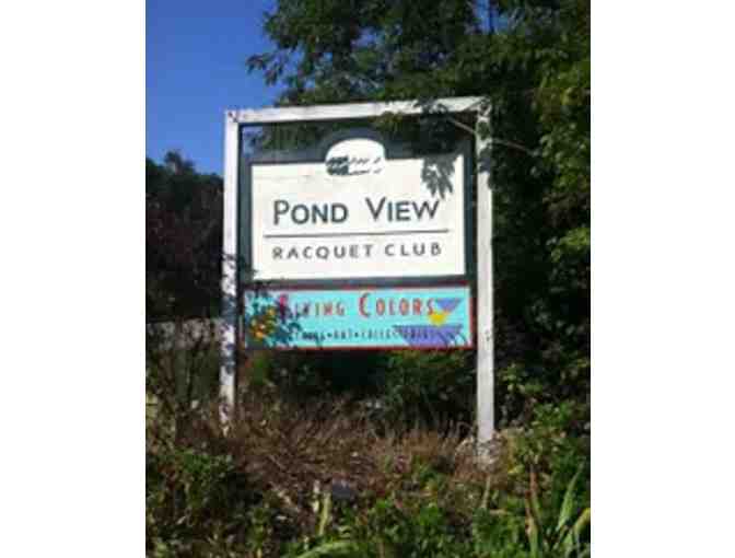 Fall Family Membership to Pond View Racquet Club in Westerly