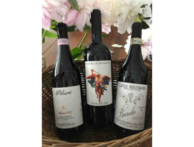 'A Basket of Aged Killer B's' - 3 bottles of fine wine