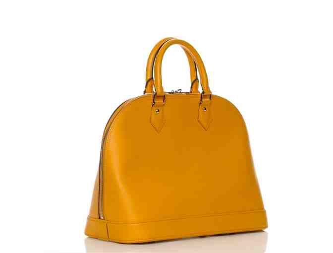 Louis Vuitton Alma MM 'Mimosa' Handbag