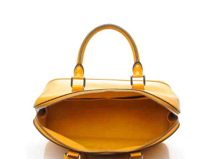 Louis Vuitton Alma MM 'Mimosa' Handbag