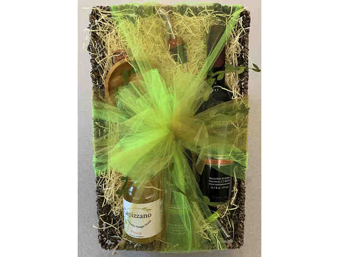 Basket of Goodies from Capizzano Olive Oils and Vinegars