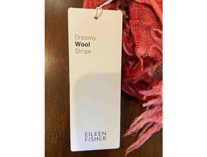 Eileen Fisher Red Scarf