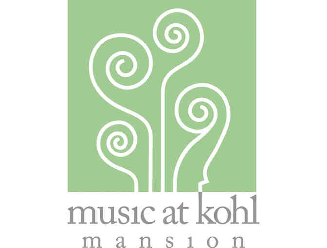 Two tickets to Music at Kohl Mansion, 36th Season - Photo 1
