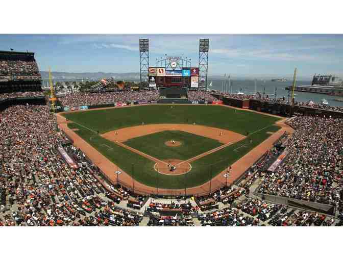 Two San Francisco Giants Tickets (behind home plate!) + Parking Pass - Photo 2