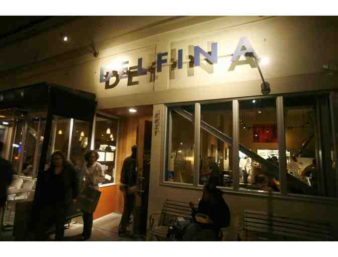 $100.00 Gift Card to any Delfina Restaurant Group location!