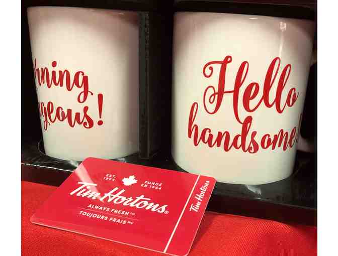 Tim Hortons $50 Gift Card with bonus mugs
