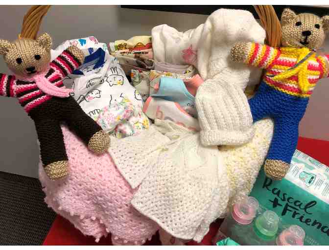 A Welcome Baby Basket - Lovingly crafted by the Ministry of the Needy Group