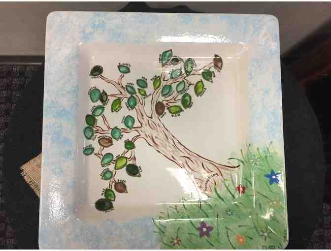 2nd Grade Class Tradition- Platter ' Rooted in Love'