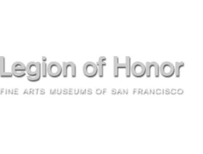Two passes to the de Young or the Legion of Honor