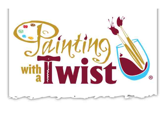 Painting With A Twist $40 Gift Certificate and Canvas Painting