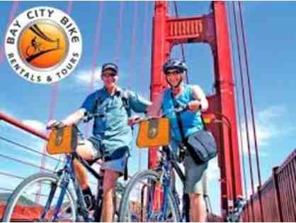 Bike San Francisco!: 24 Hour Rental of 2 Comfort Bikes from Bay City Bike Rentals