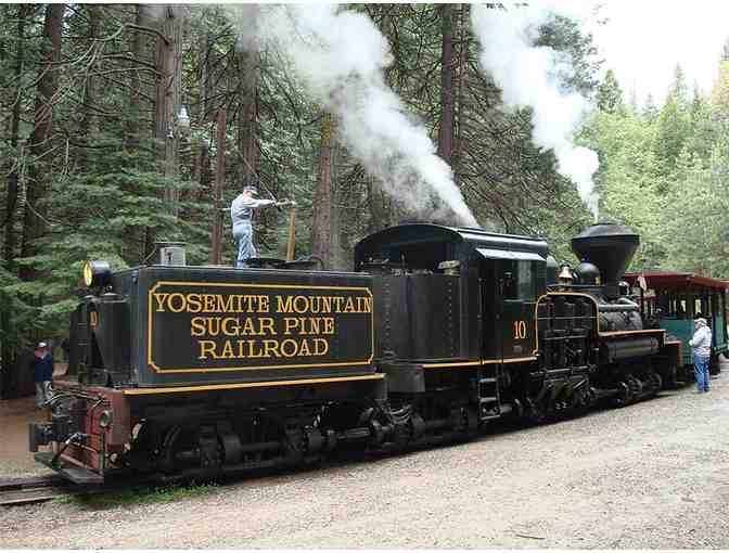 RIDE THE LOGGER on Yosemite Mountain Sugar Pine Railroad