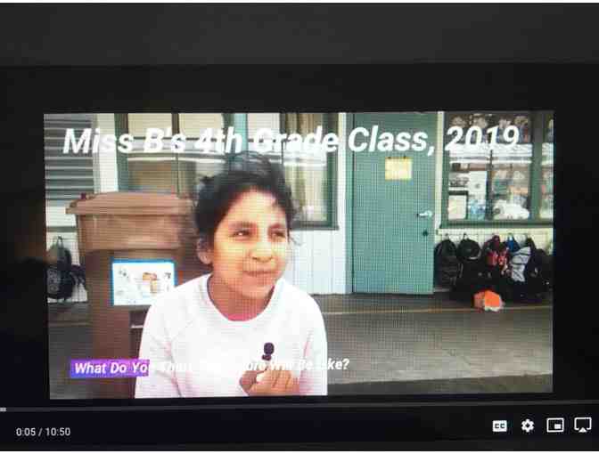 Miss Brownstein's Fourth Grade: Future Video
