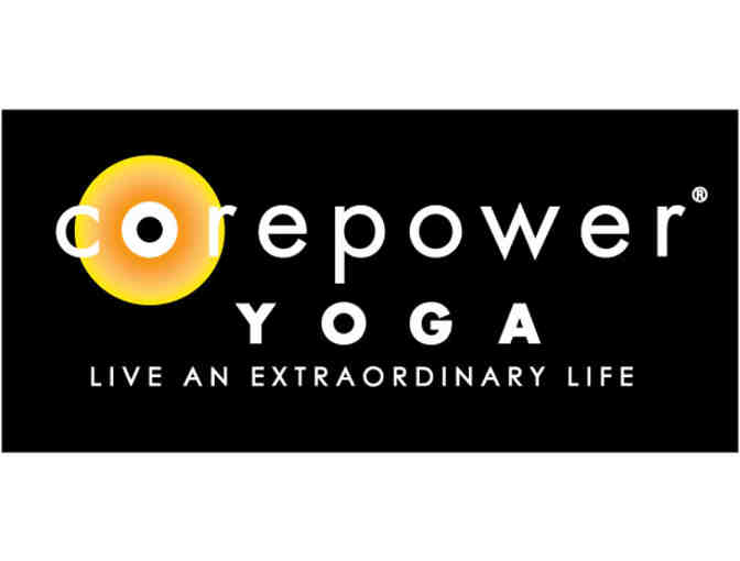 One month of unlimited yoga at Corepower Yoga