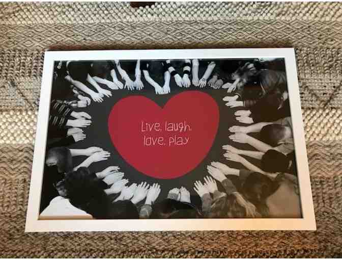 Miss Brenda's Second Grade: Live, Laugh, Love, Play Framed Picture