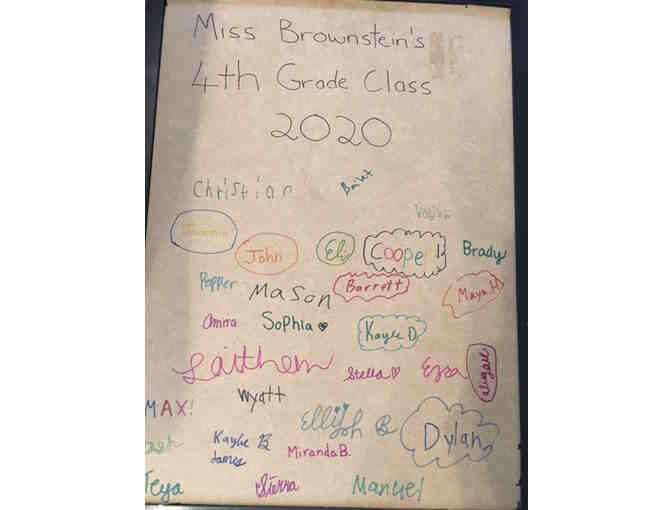 Miss Brownstein's Fourth Grade: Gratitude Chalkboard