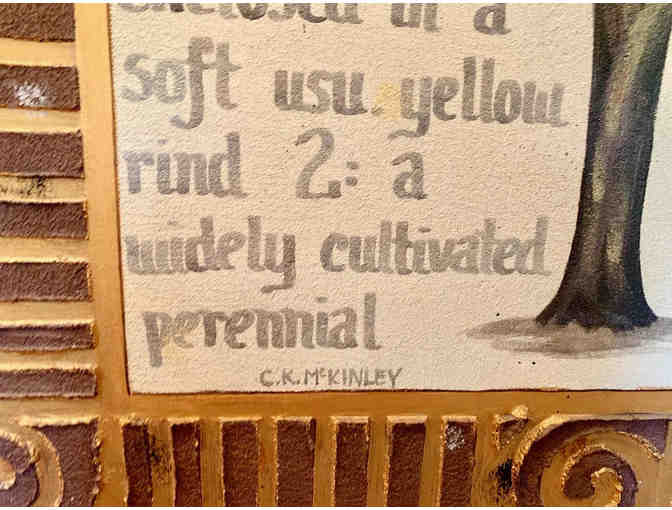 Banana Palm, Acrylic Painting by C.K. McKinley