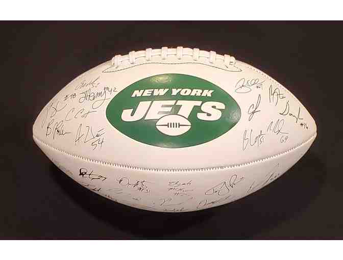New York Jets - Laser Signed 2018 Team Replica Football