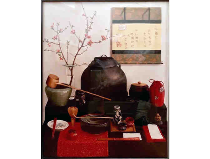 Japanese Still Life, Photograph of Painting by Fran Beallor - Photo 1