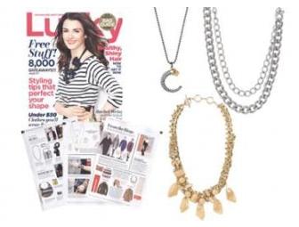 Stella and Dot Panther Pendant Necklace & Hosting of a Stella & Dot Trunk Show