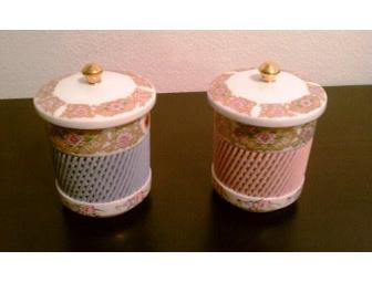 Two (2) Antique Chinese Porcelain Ginger Jars
