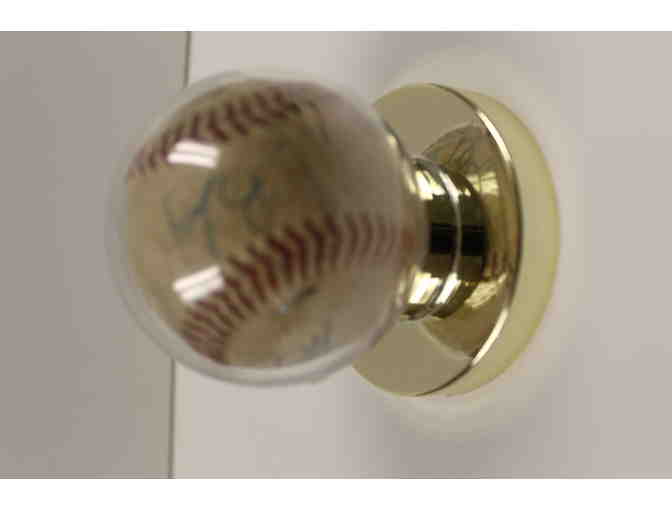Autographed Vintage Sea Dogs Baseball and Mini Baseball Bat - Photo 3