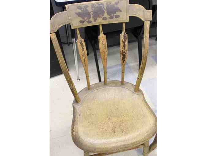 Antique Wooden Chairs (Set of 2)