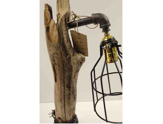 Handmade Diftwood Desk Lamp