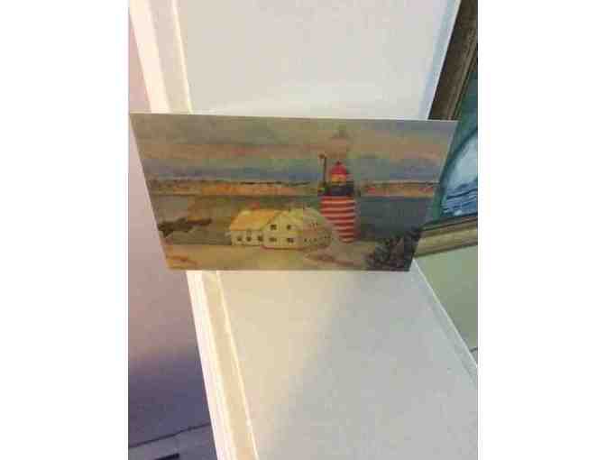 3-D Maine Lighthouse postcards (1 of 2 sets)