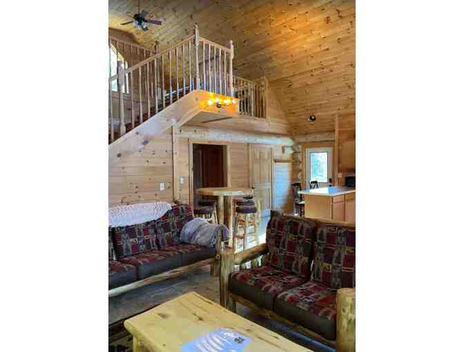 2 Night Stay in Maine Log Cabin