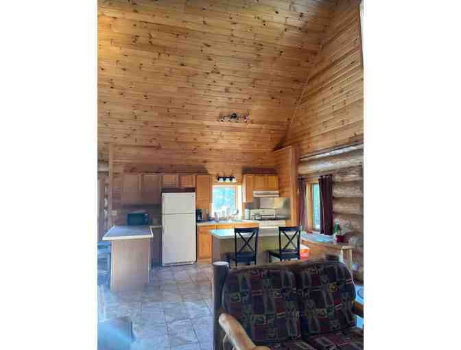 2 Night Stay in Maine Log Cabin