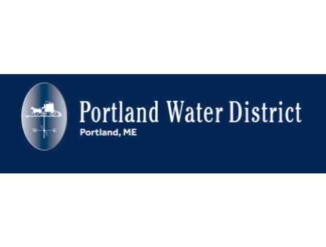 Rain barrel from Portland Water District