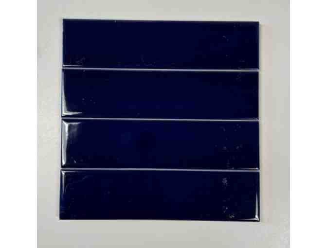 Blue Regent Field Flat tile from Capozza Tile (perfect for a backsplash!)