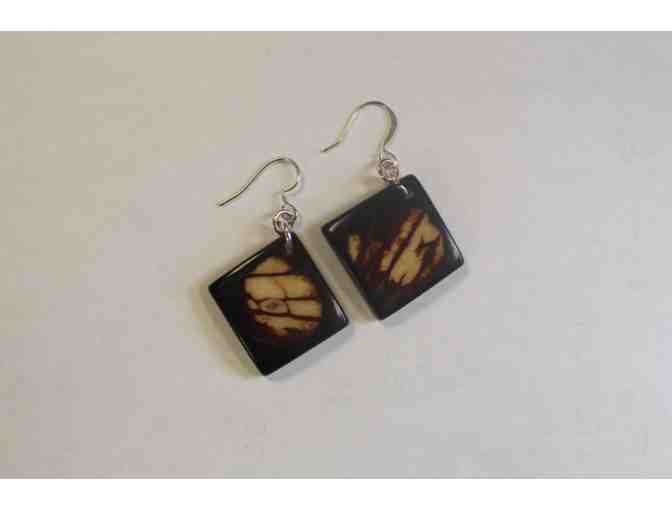 Handcrafted Square Earrings