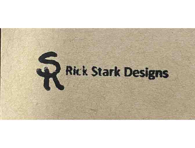 Stamped Copper Flower of Life Bracelet from Rick Stark Designs