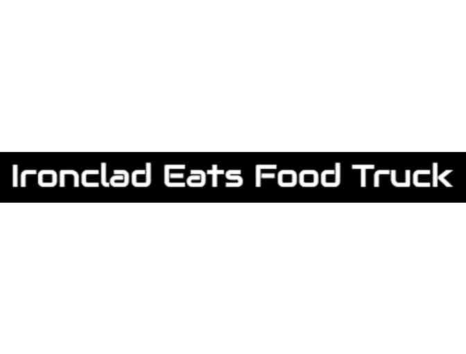 $50 to spend at Iron Clad Eats plus a Hat, Koozie, Stickers