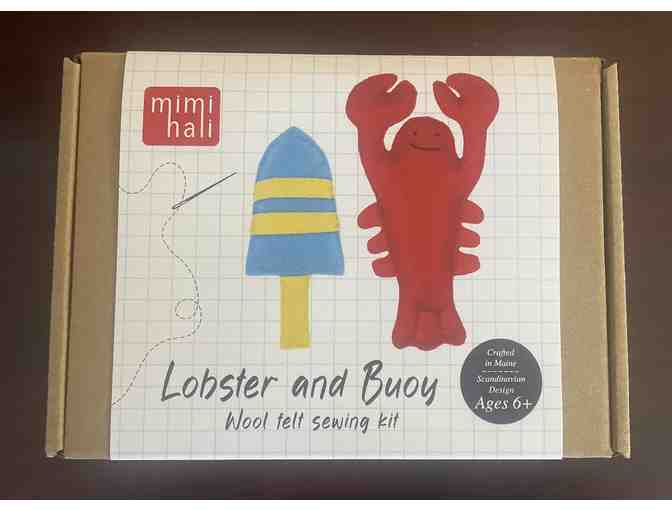 Lobster and Buoy Felt Sewing Kit from Mimihali