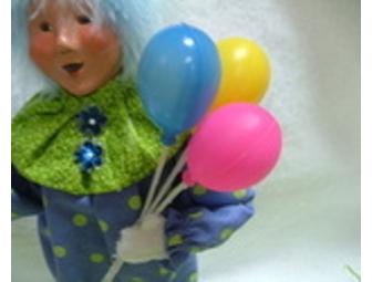 Byers Choice Birthday Clown Caroler