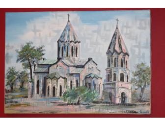 Painting of Ghazanchetsots Cathedral