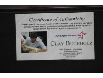 Autographed Photo of Clay Buchholtz - 2007 No Hitter
