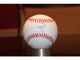 Baseball Autographed by Boston Red Sox All Star JD Drew