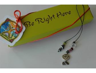 Be Right Here Gift Set - Bracelet & Book Thong