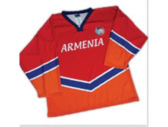 Armenian National Ice Hockey Team Home Jersey